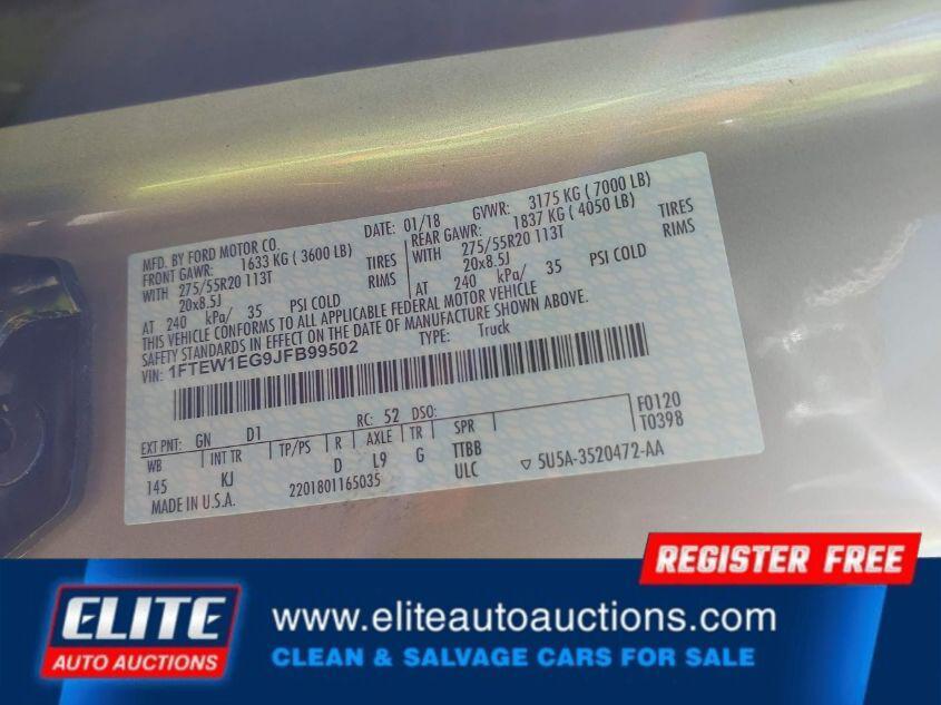 used 2018 Ford F-150 car