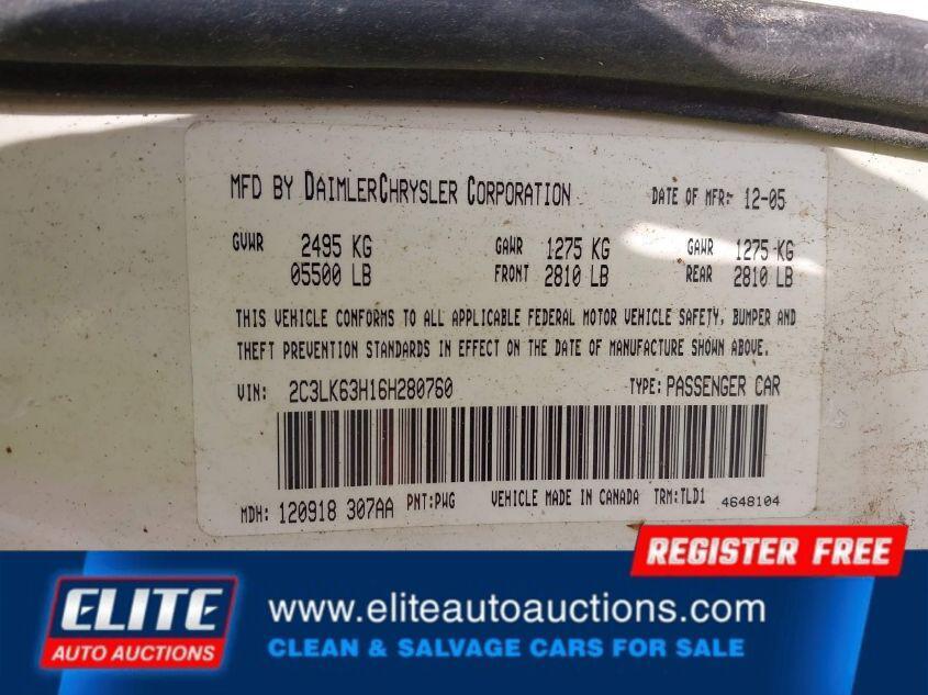 used 2006 Chrysler 300C car, priced at $1,275