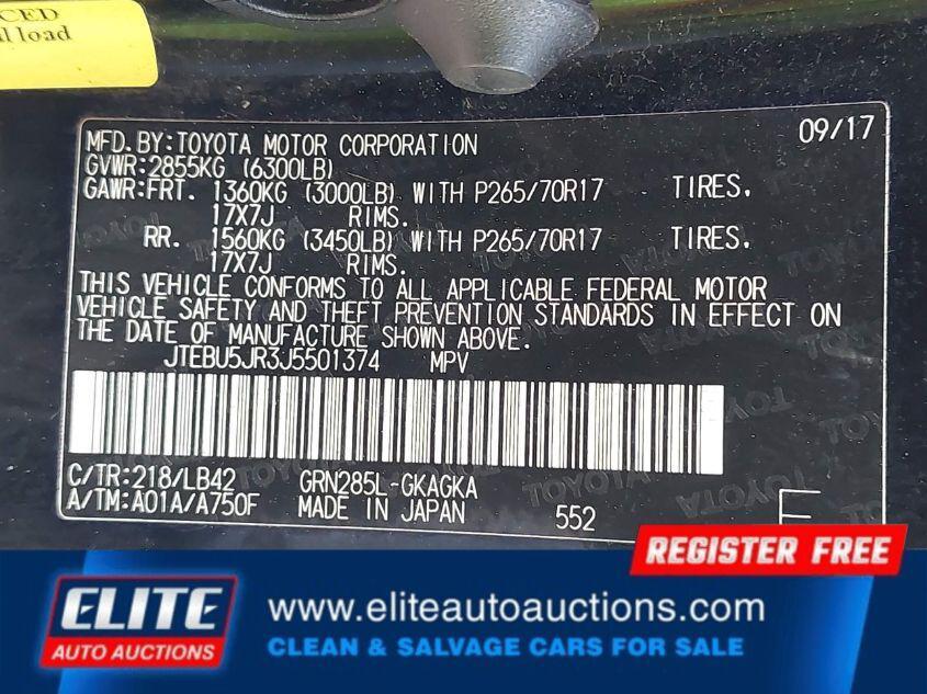 used 2018 Toyota 4Runner car