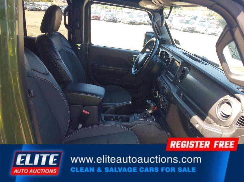 used 2021 Jeep Wrangler Unlimited car, priced at $17,300