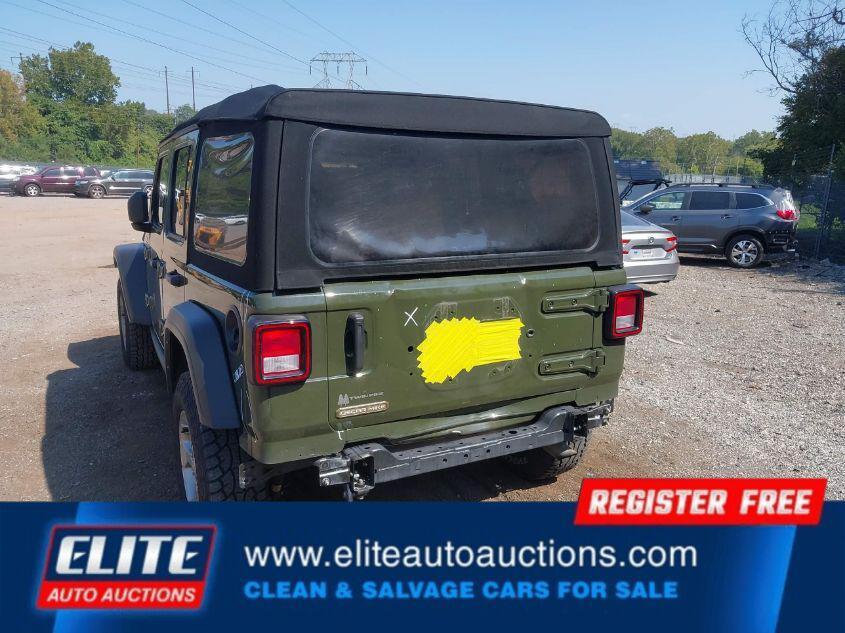 used 2021 Jeep Wrangler Unlimited car, priced at $17,300