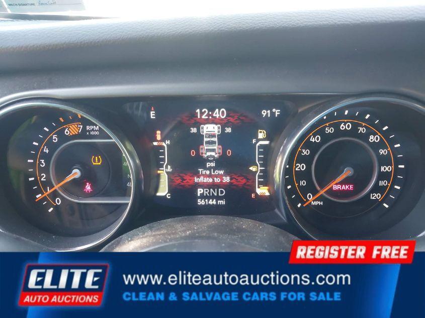 used 2021 Jeep Wrangler Unlimited car, priced at $17,300