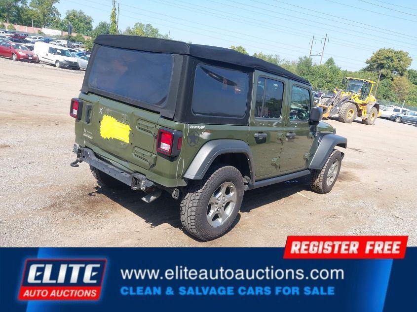 used 2021 Jeep Wrangler Unlimited car, priced at $17,300