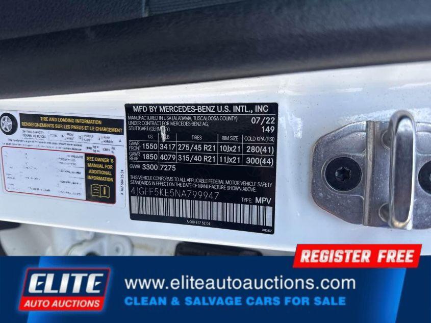 used 2022 Mercedes-Benz GLS 450 car