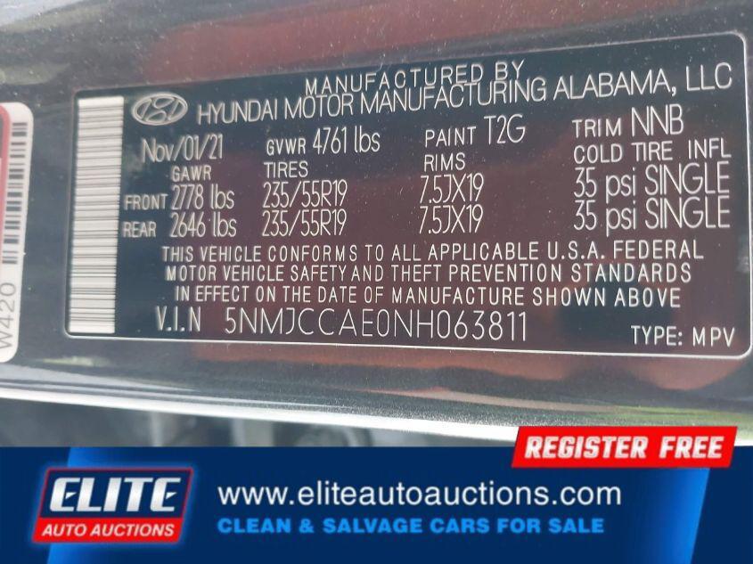used 2022 Hyundai Tucson car