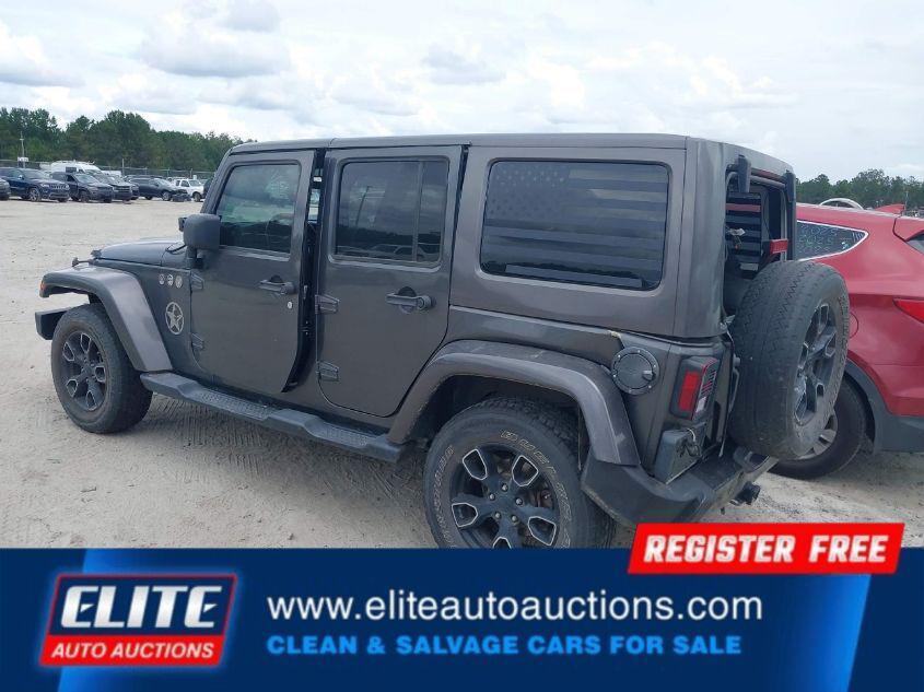 used 2018 Jeep Wrangler JK Unlimited car, priced at $10,900