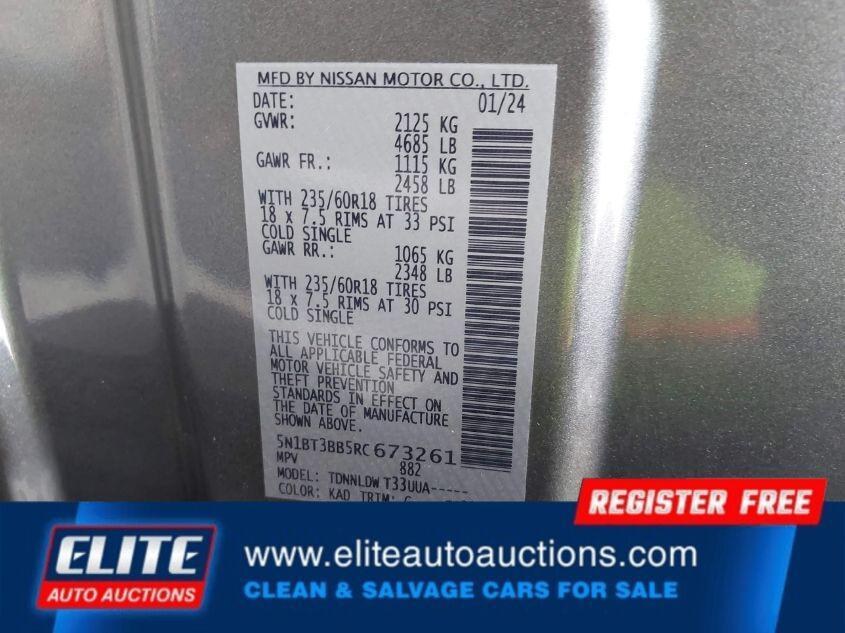 used 2024 Nissan Rogue car, priced at $17,600