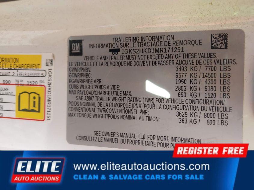 used 2021 GMC Yukon XL car