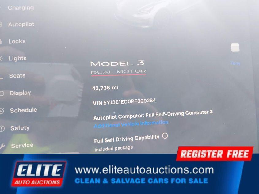 used 2023 Tesla Model 3 car