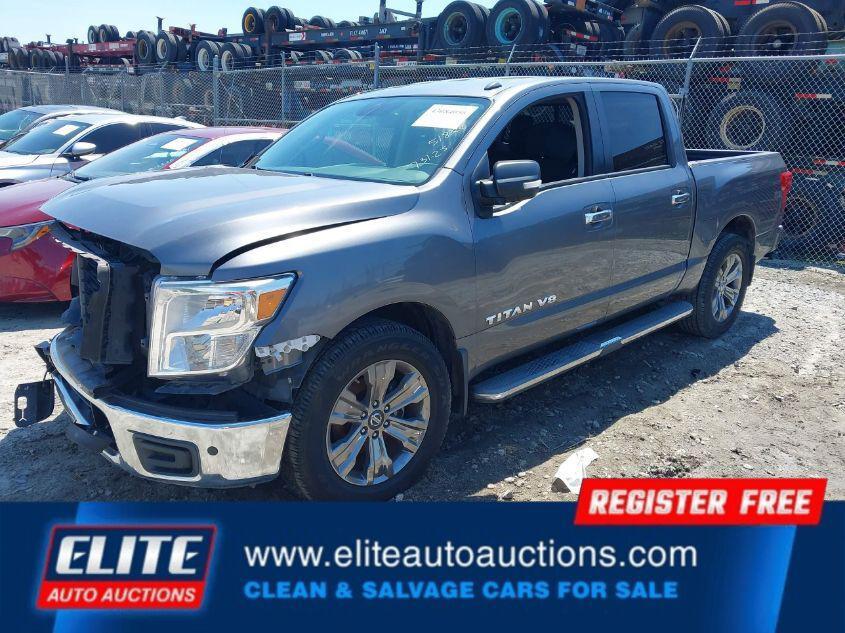 used 2019 Nissan Titan car, priced at $7,900
