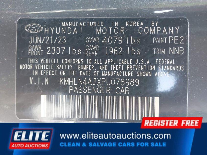 used 2023 Hyundai ELANTRA HEV car, priced at $9,100