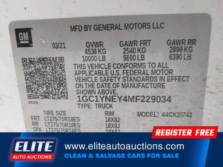 used 2021 Chevrolet Silverado 2500 car