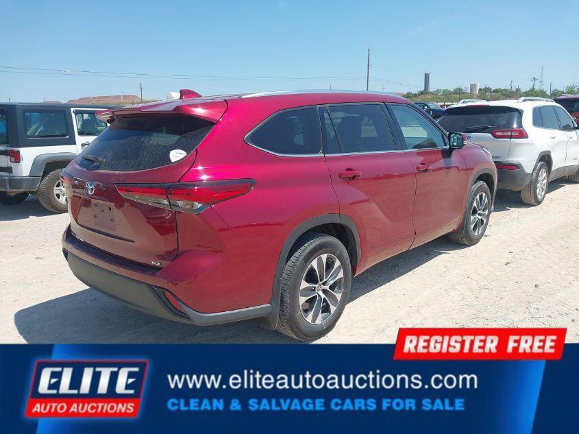 used 2021 Toyota Highlander car