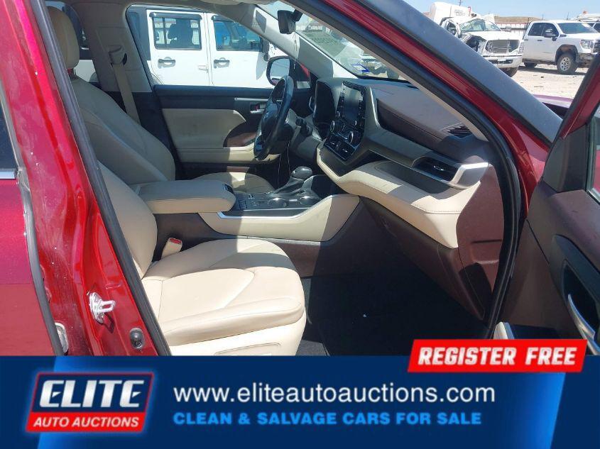 used 2021 Toyota Highlander car