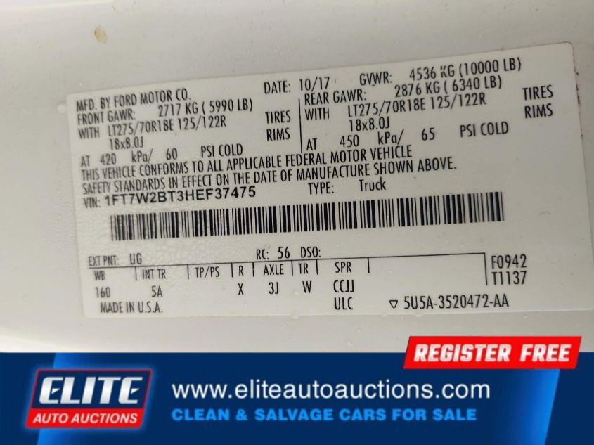 used 2017 Ford F-250 car, priced at $18,800