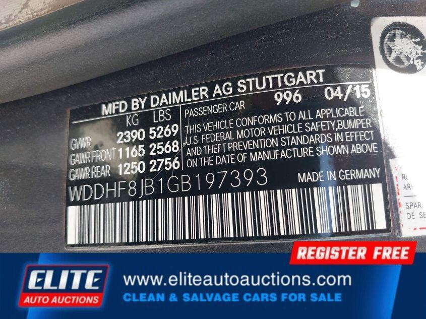 used 2016 Mercedes-Benz E-Class car, priced at $7,925