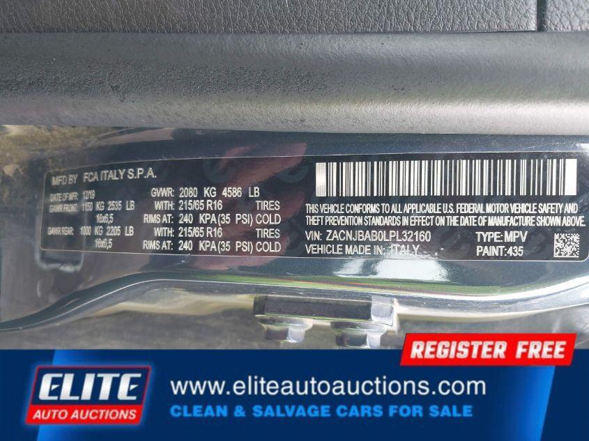 used 2020 Jeep Renegade car, priced at $7,675