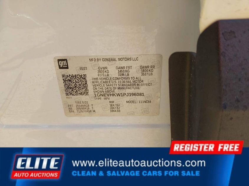 used 2023 Chevrolet Traverse car