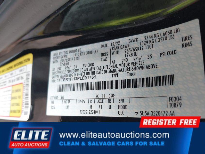 used 2023 Ford Ranger car