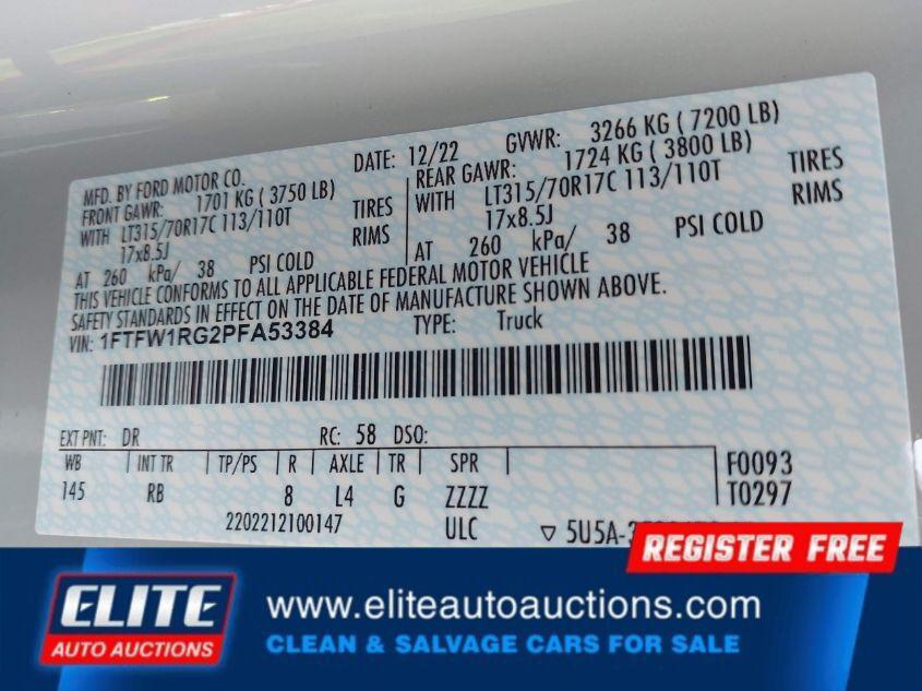 used 2023 Ford F-150 car