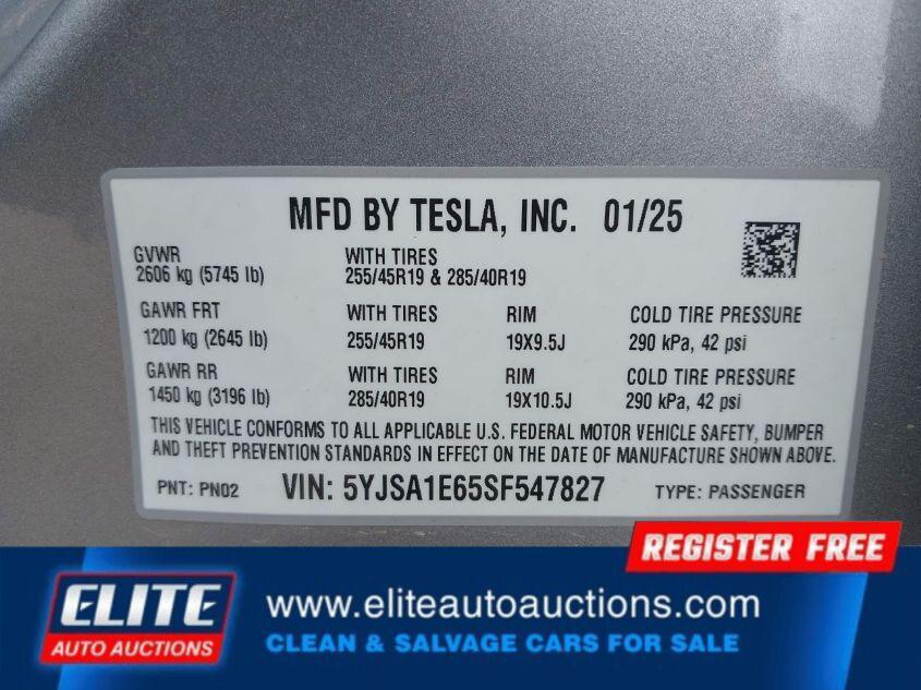 used 2025 Tesla Model S car