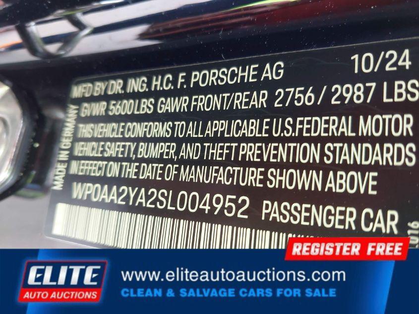 used 2025 Porsche Panamera car