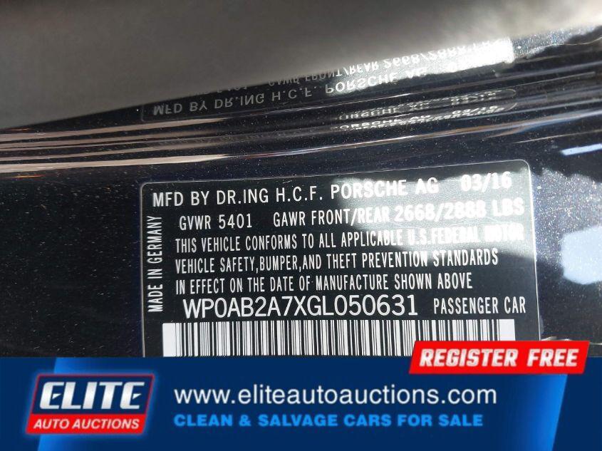 used 2016 Porsche Panamera car, priced at $9,350