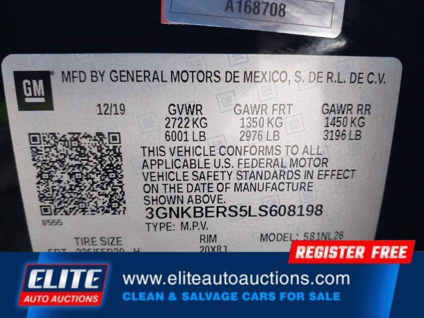 used 2020 Chevrolet Blazer car, priced at $9,600