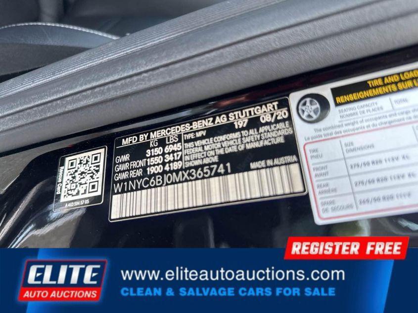 used 2021 Mercedes-Benz G-Class car