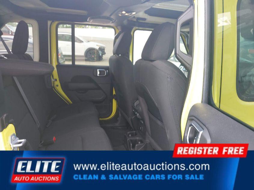 used 2022 Jeep Wrangler Unlimited car, priced at $16,400