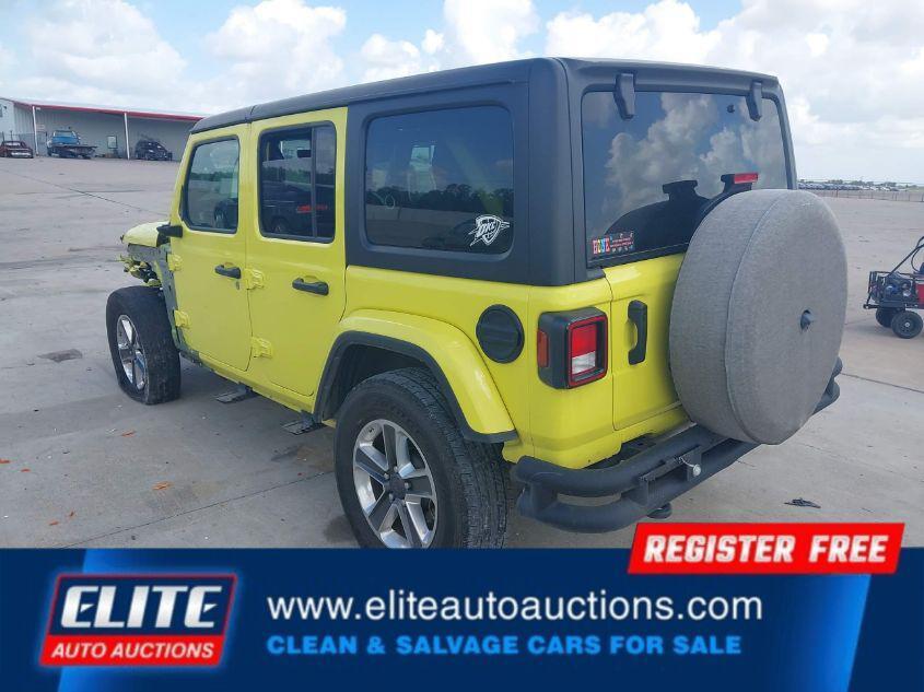 used 2022 Jeep Wrangler Unlimited car, priced at $16,400