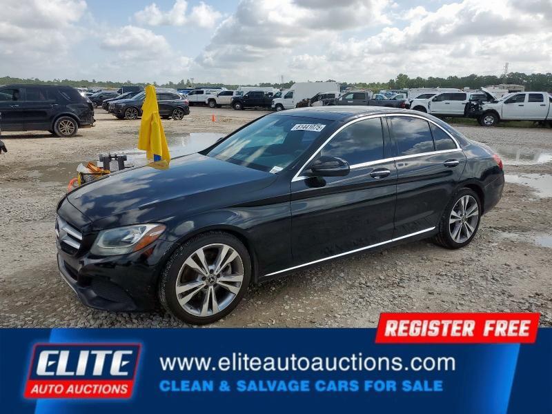 used 2018 Mercedes-Benz C-Class car, priced at $10,000