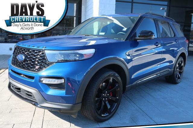 used 2022 Ford Explorer car, priced at $42,995