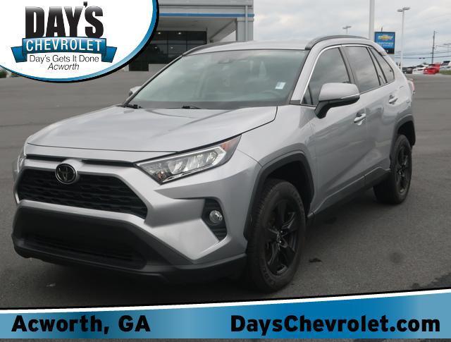 used 2021 Toyota RAV4 car, priced at $27,700