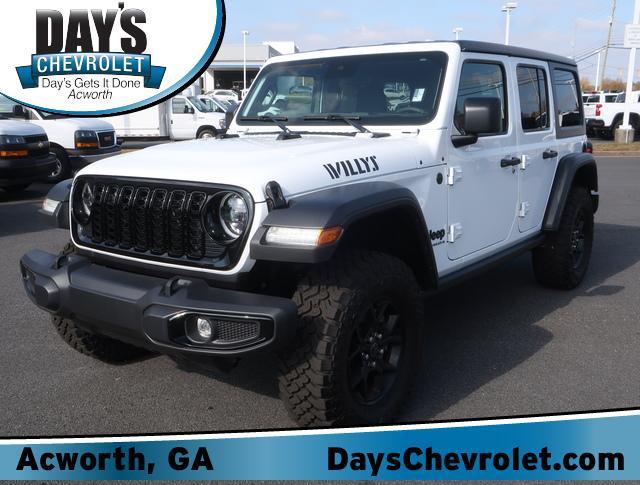 used 2024 Jeep Wrangler car, priced at $40,900