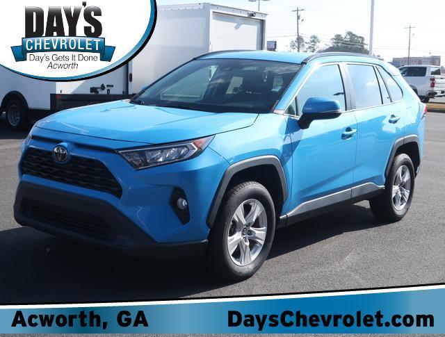 used 2021 Toyota RAV4 car, priced at $25,500