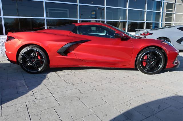 new 2025 Chevrolet Corvette car, priced at $94,895