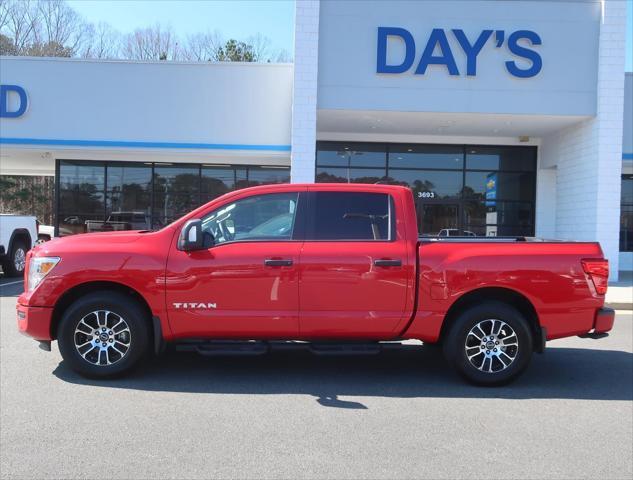 used 2024 Nissan Titan car, priced at $36,400