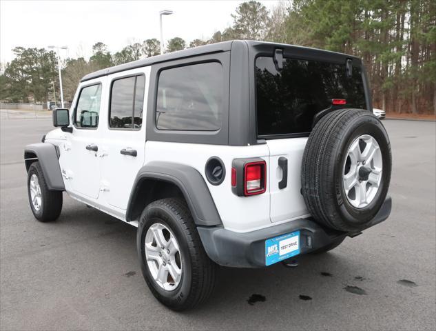 used 2021 Jeep Wrangler Unlimited car, priced at $27,963