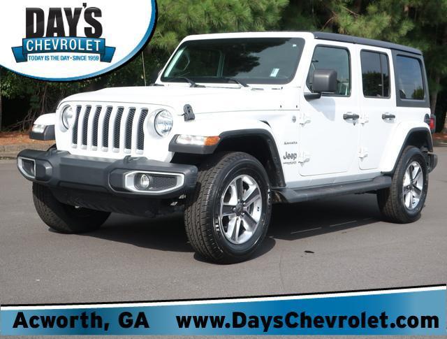 used 2021 Jeep Wrangler Unlimited car, priced at $32,985