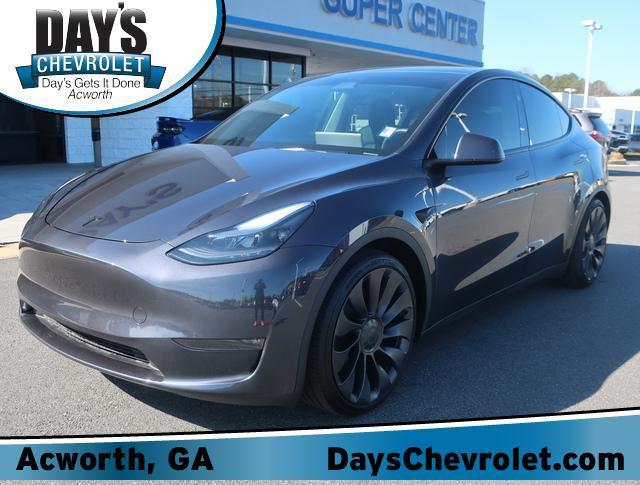 used 2024 Tesla Model Y car, priced at $39,995