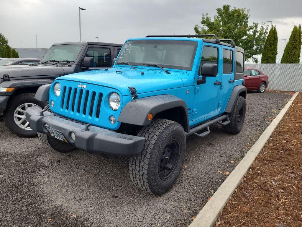 used 2017 Jeep Wrangler Unlimited car, priced at $21,998