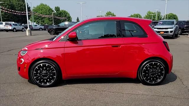 new 2024 FIAT 500e car, priced at $30,879