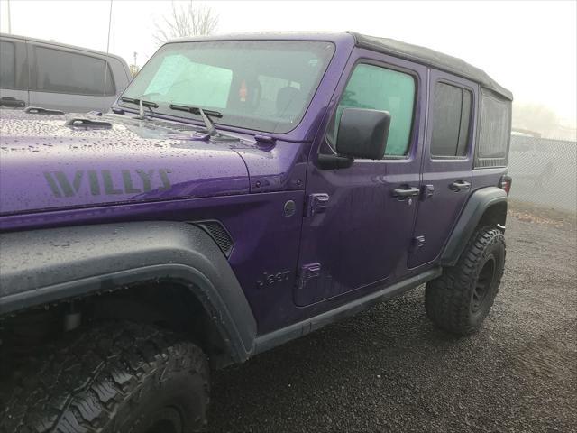 used 2023 Jeep Wrangler car, priced at $37,998