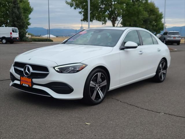 used 2023 Mercedes-Benz C-Class car, priced at $42,998