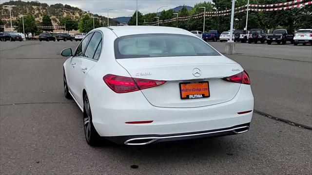 used 2023 Mercedes-Benz C-Class car, priced at $42,998