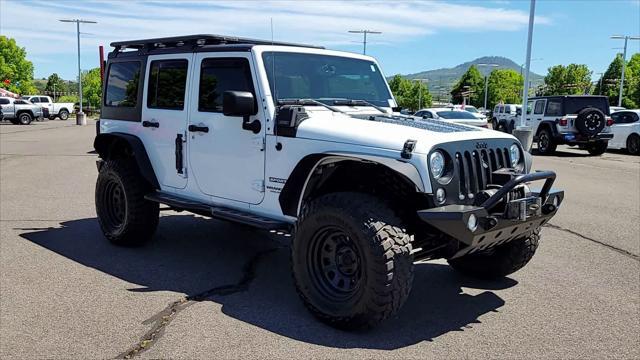 used 2017 Jeep Wrangler Unlimited car, priced at $22,998