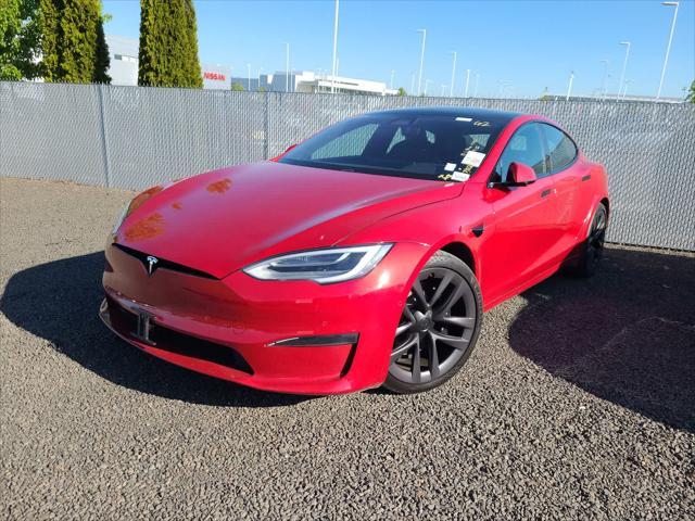 used 2021 Tesla Model S car, priced at $54,998
