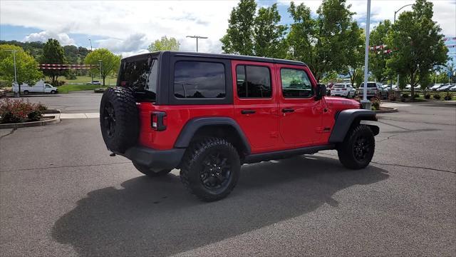 used 2022 Jeep Wrangler Unlimited car, priced at $33,913