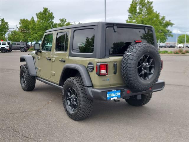 new 2025 Jeep Wrangler 4xe car, priced at $51,999